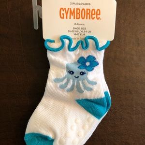 NWT Gymboree 0-6 months baby girls socks